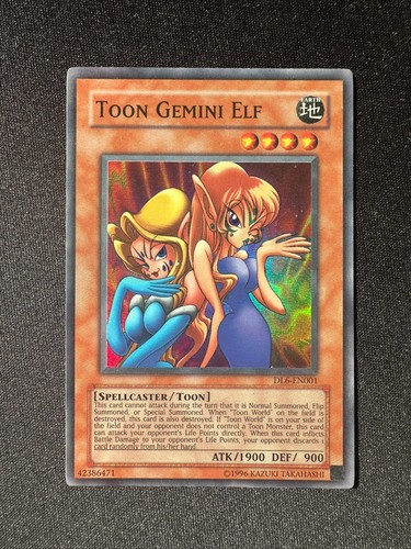 Toon gemini elfo - yu-gi-oh!,