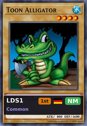 Toon alligator lds1 052 - toon-alligator, 1°