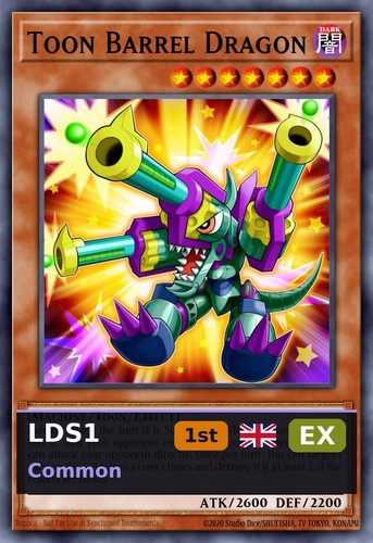 Toon barrel dragon - barrel,