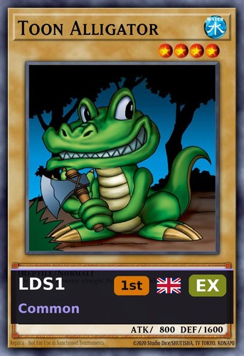 Toon alligator lds1 - lds1-052, 1°