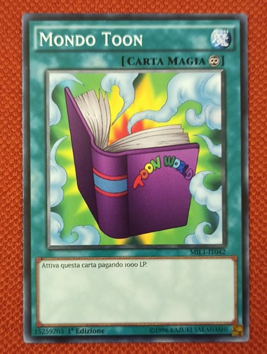 Mondo toon mil1 it042 - yu-gi-oh,