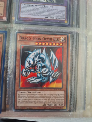Drago toon occhi blu - toon,